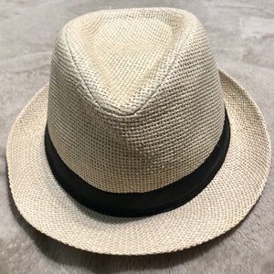 Men’s Black Band Paper Straw Panama Hat